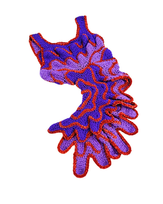 Sweet Violet Crochet Top