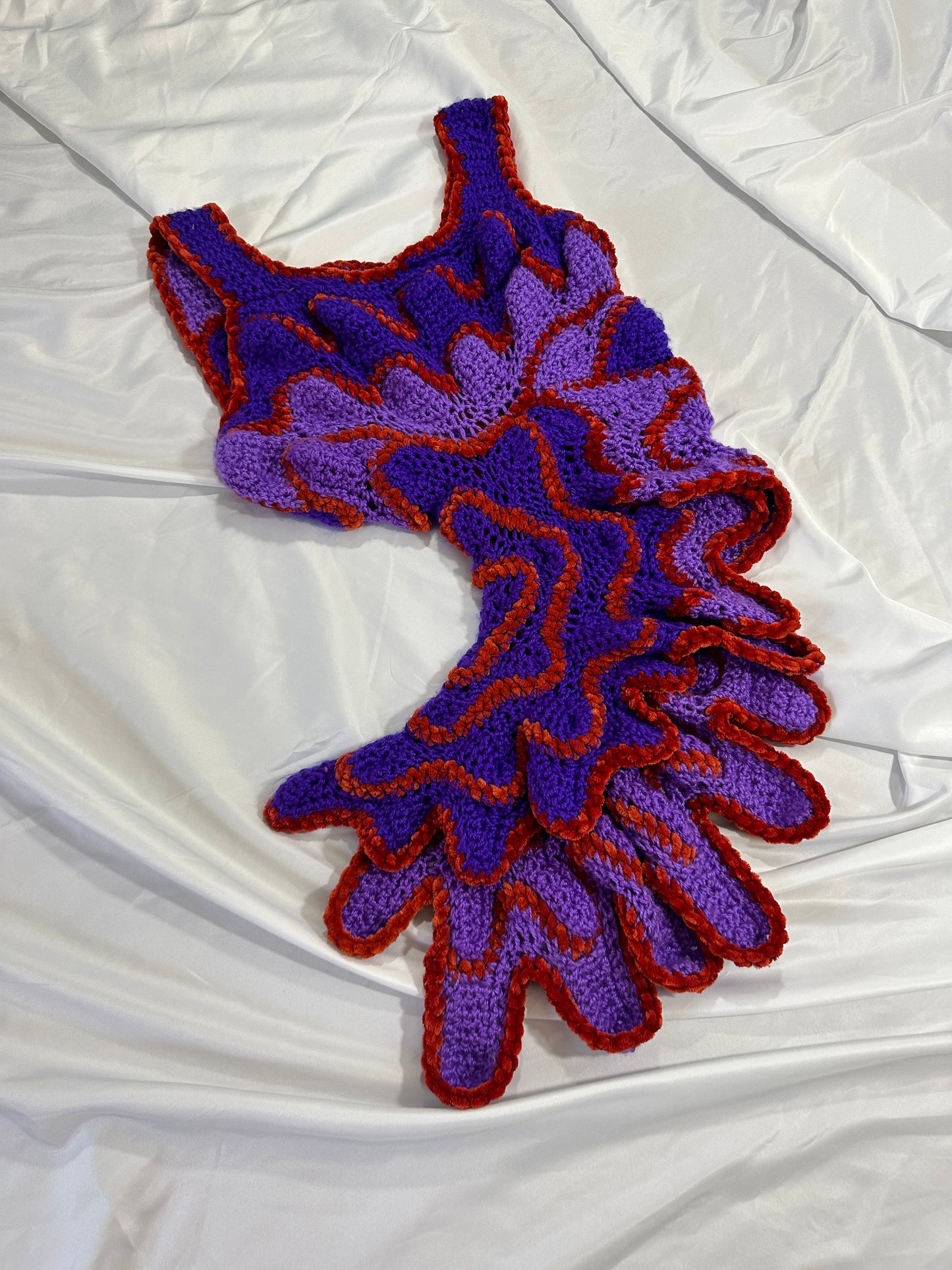 Sweet Violet Crochet Top