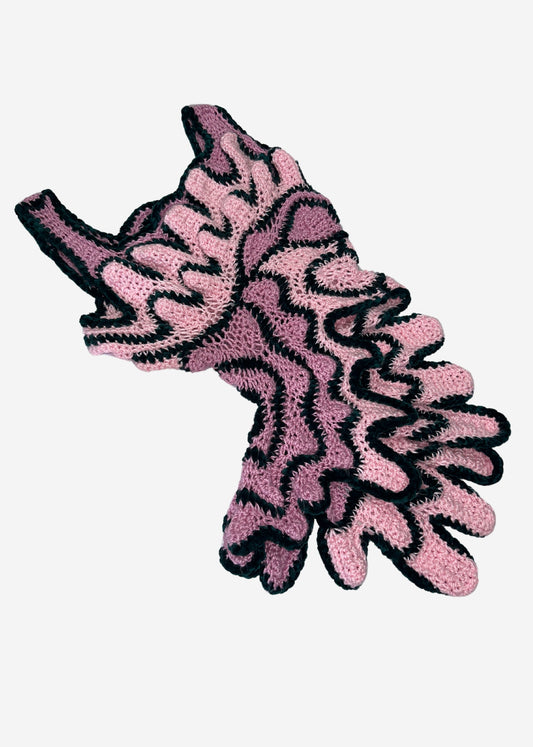 Pink Rose Crochet Top