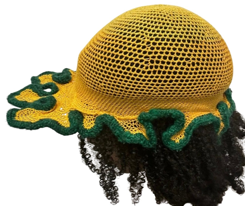 Cotton Mesh Snapback Skullcap