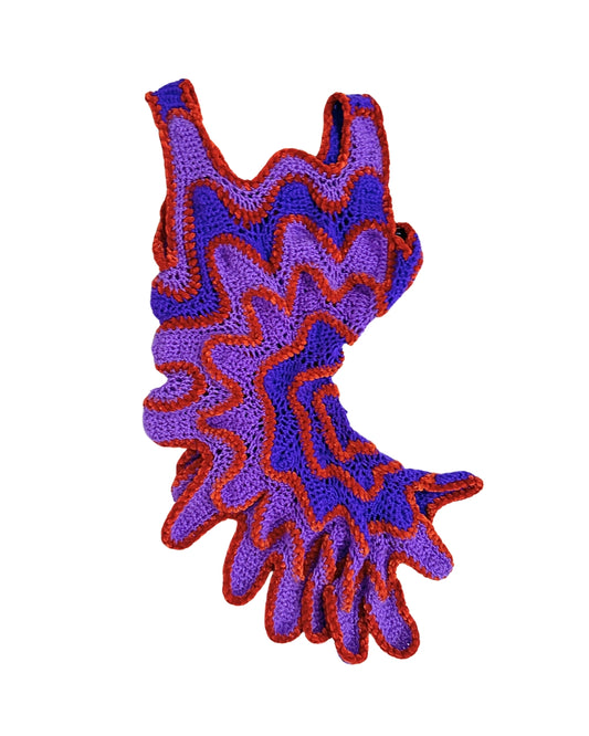 Sweet Violet Crochet Top