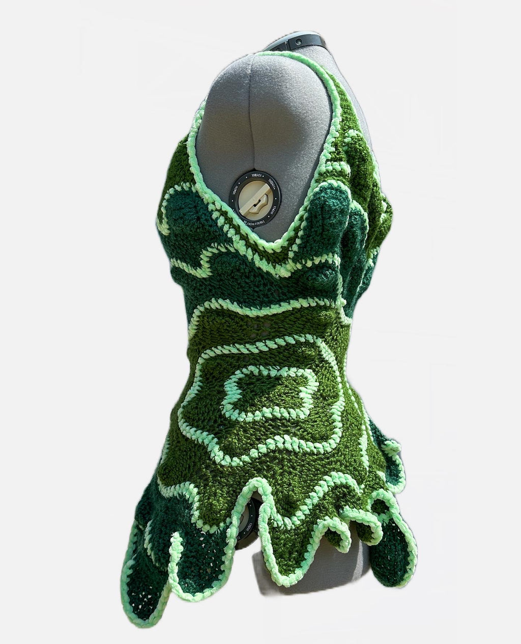 Lily Pad Crochet Blouse Top