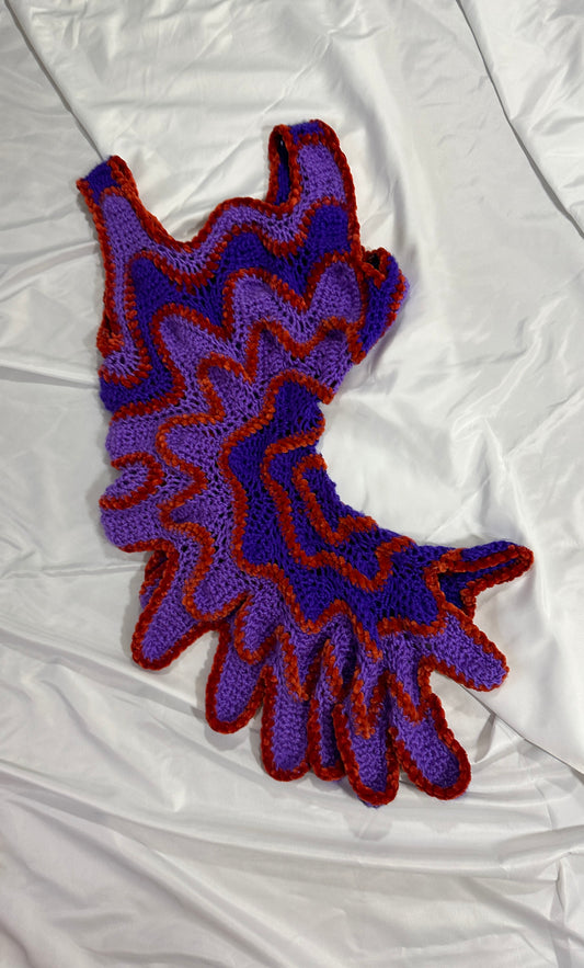 Sweet Violet Crochet Top