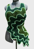 Lily Pad Crochet Blouse Top