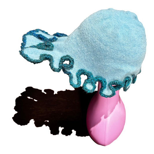 Mohair/silk Snapback Skullcap