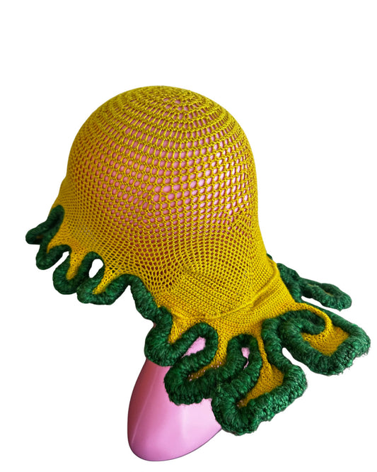 Adjustable Crochet Skull Cap (1of1)