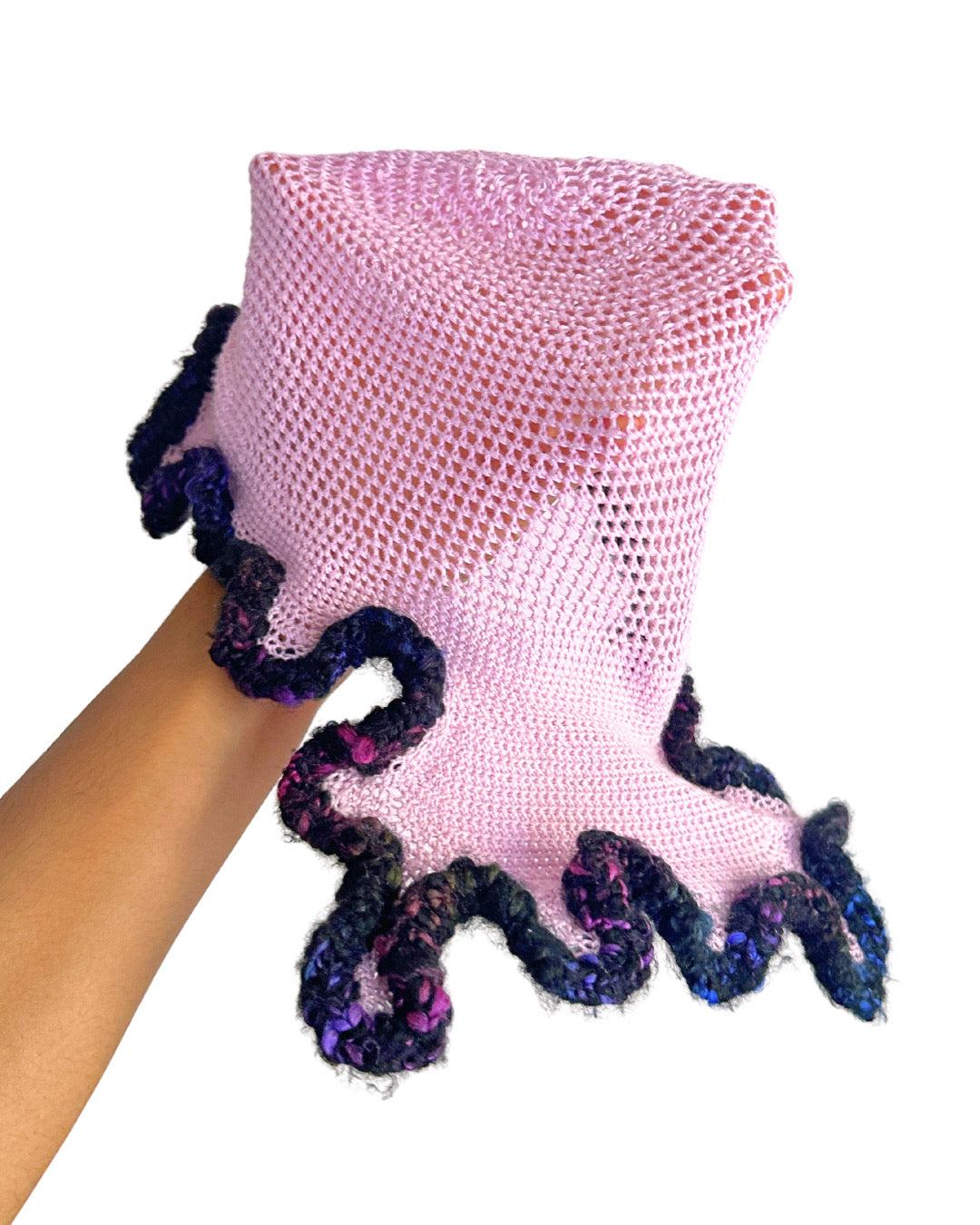 Adjustable Crochet Skull Cap