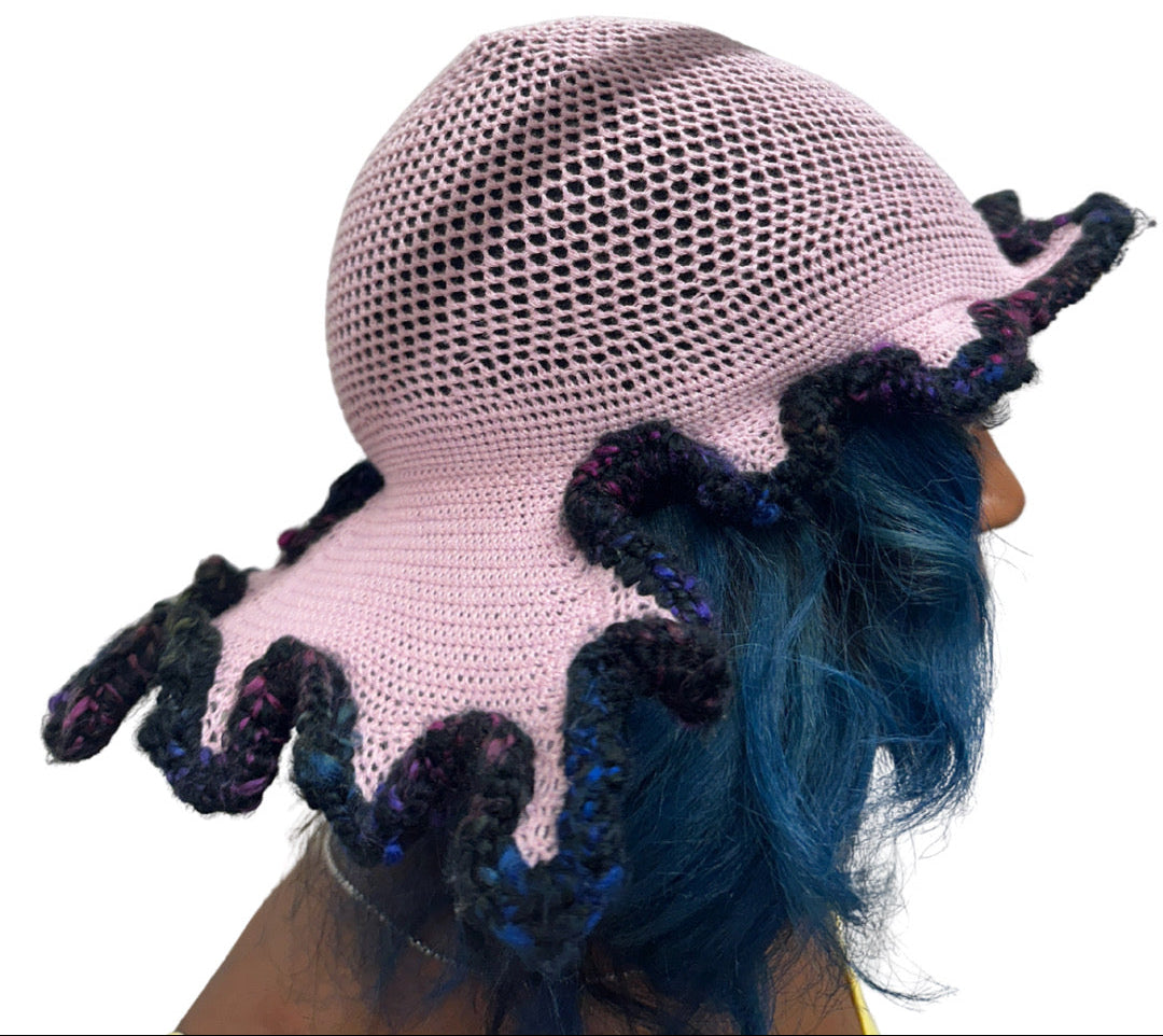 Adjustable Crochet Skull Cap